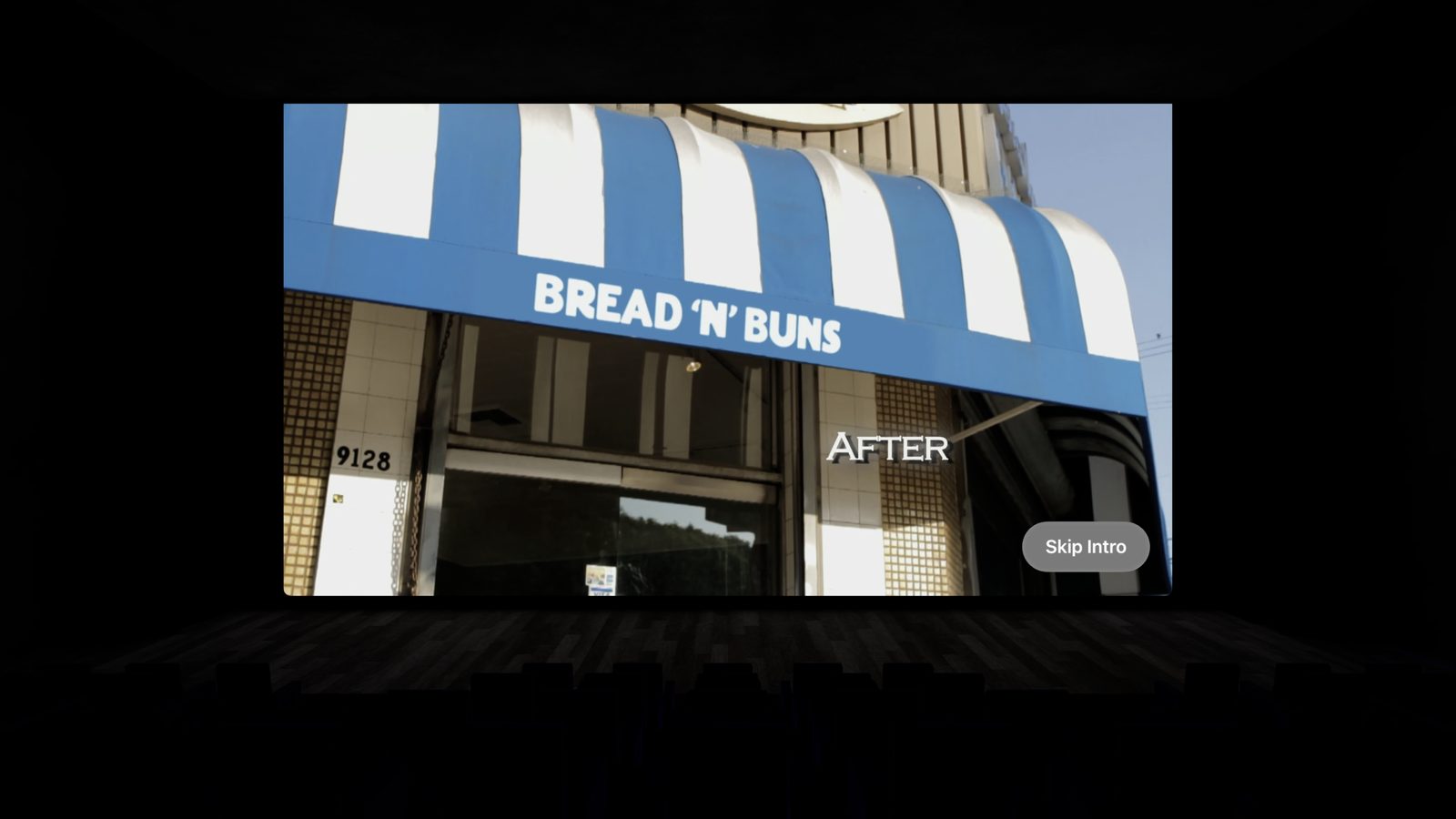 Skip Intro in the cinema